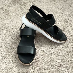 Cole Haan Zerogrand black sandals W17208